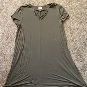 Army Green Dress